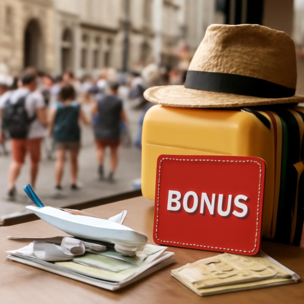 promoção bônus para vendas em datas de grande movimentação turística