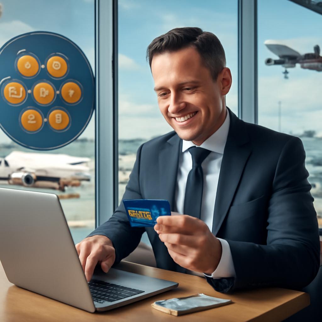 promoção de pontos para reservas em viagens corporativas