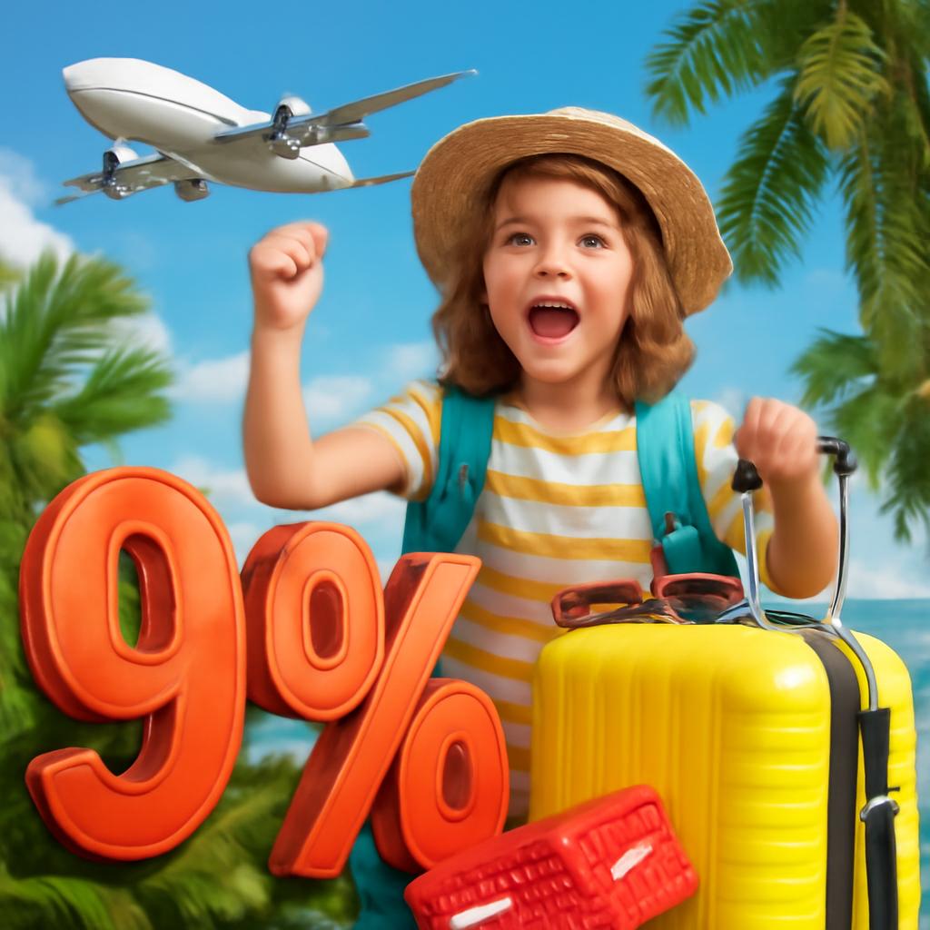 promoção especial para vendas durante férias escolares