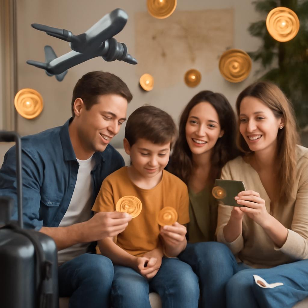 promoção para famílias acumularem pontos juntos