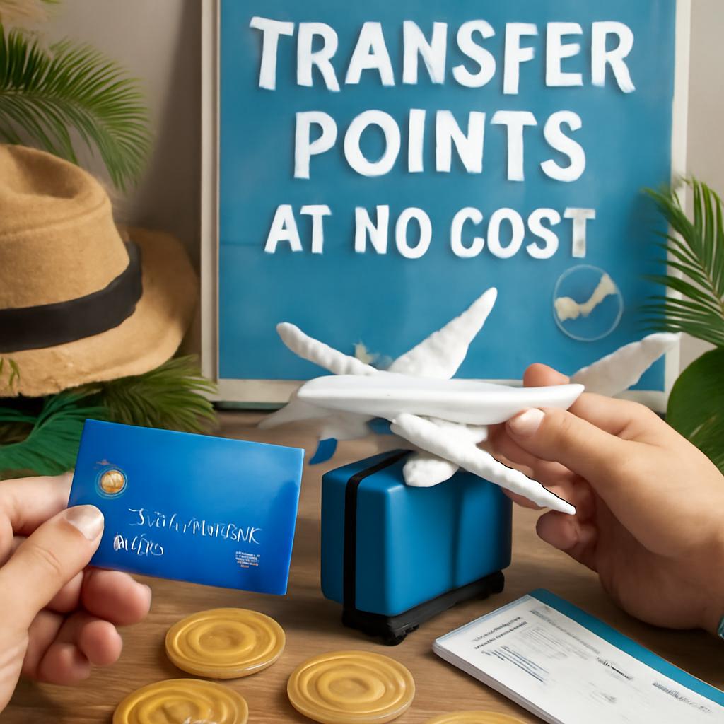 promoção para transferir pontos sem custo
