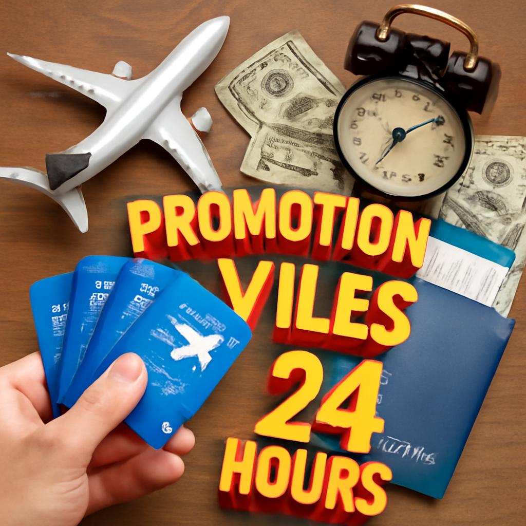 promoção para vendas de pontos com pagamento em 24 horas