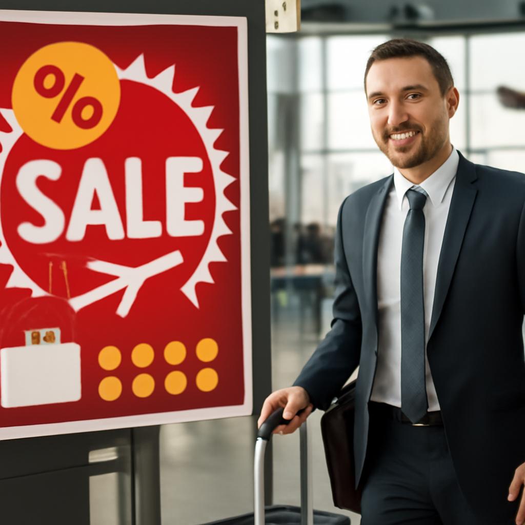 promoção para vendas de pontos em viagens corporativas