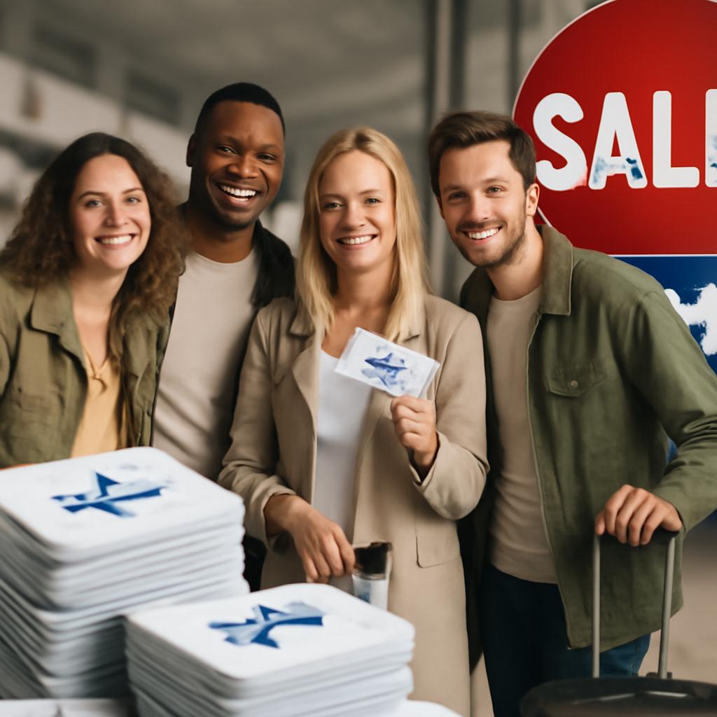 promoção para vendas de pontos para viagens em grupo
