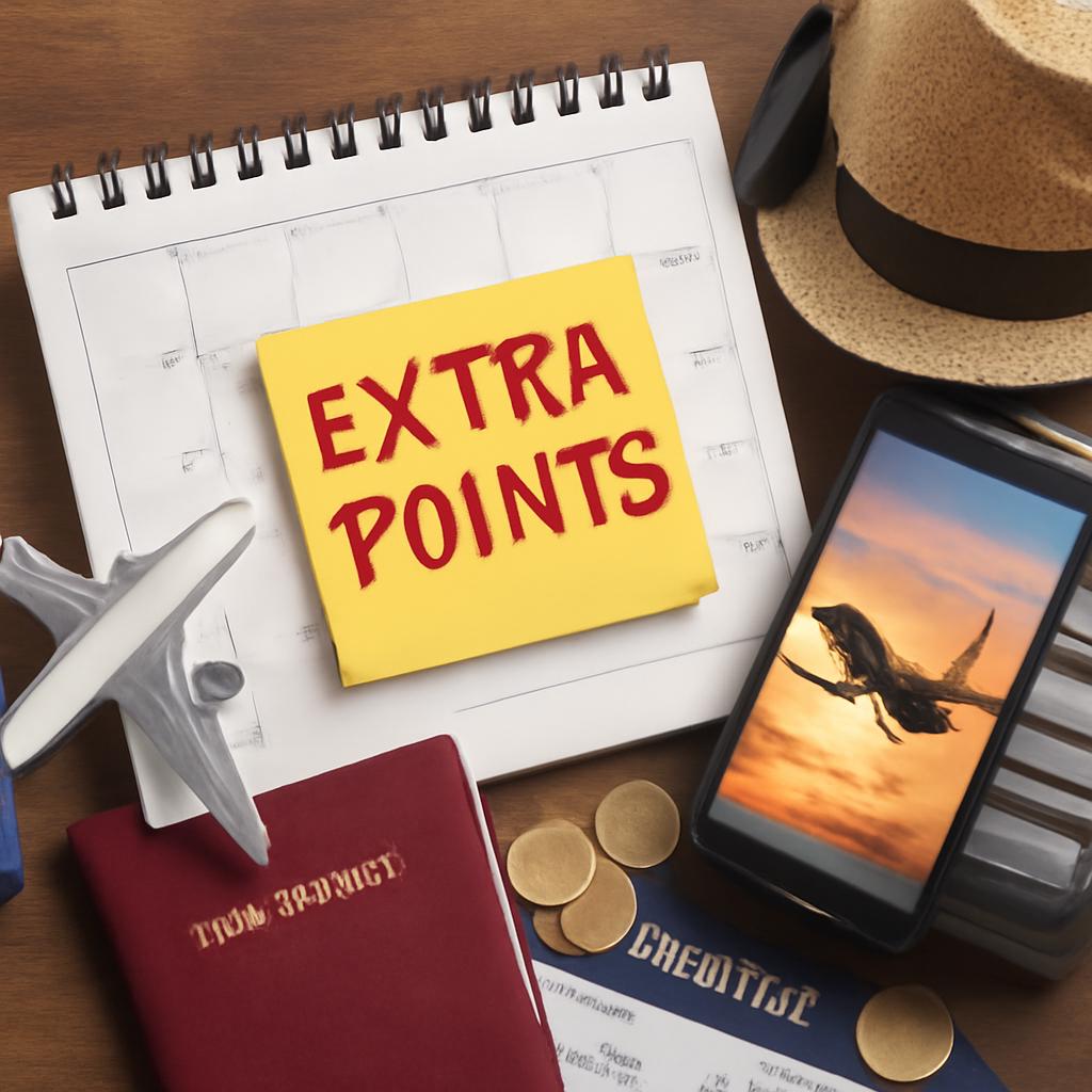 promoção pontos extras em [MÊS]