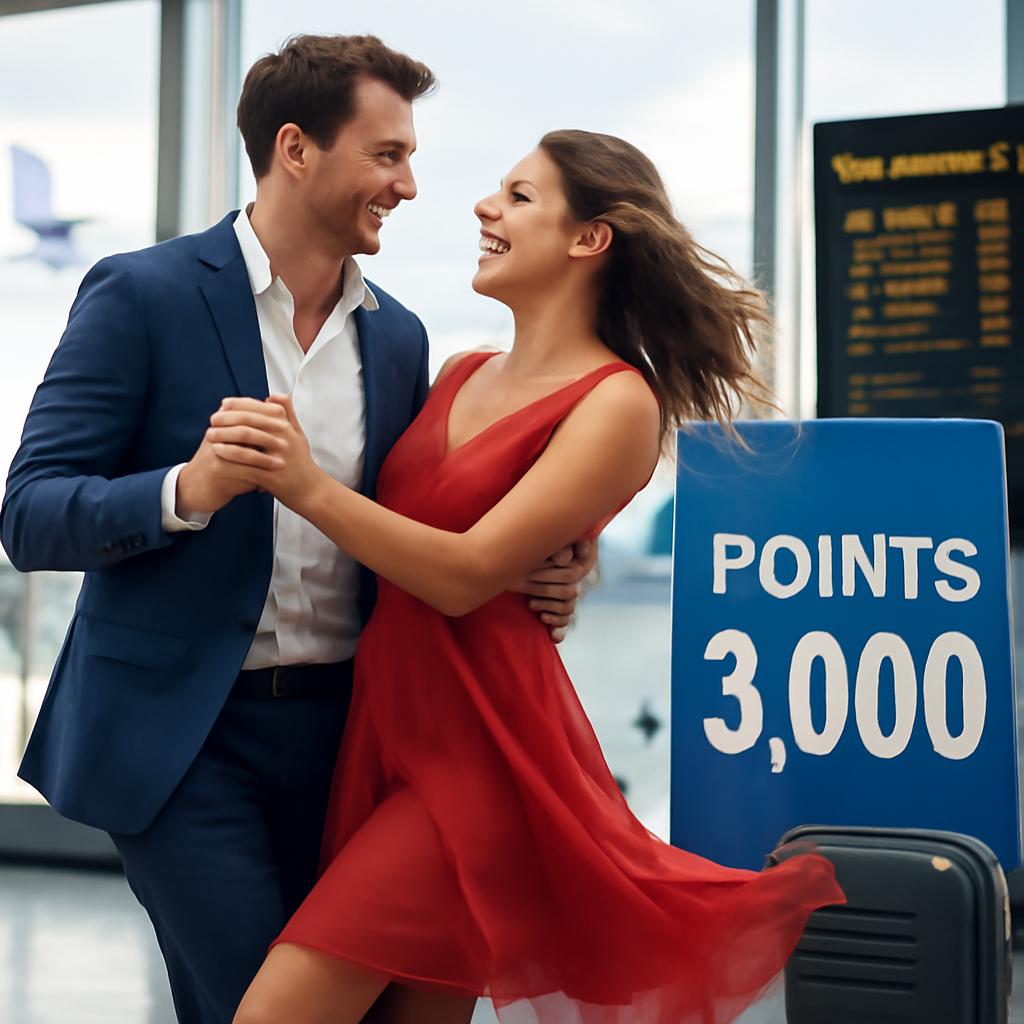 promoção pontos para compras em datas de dança