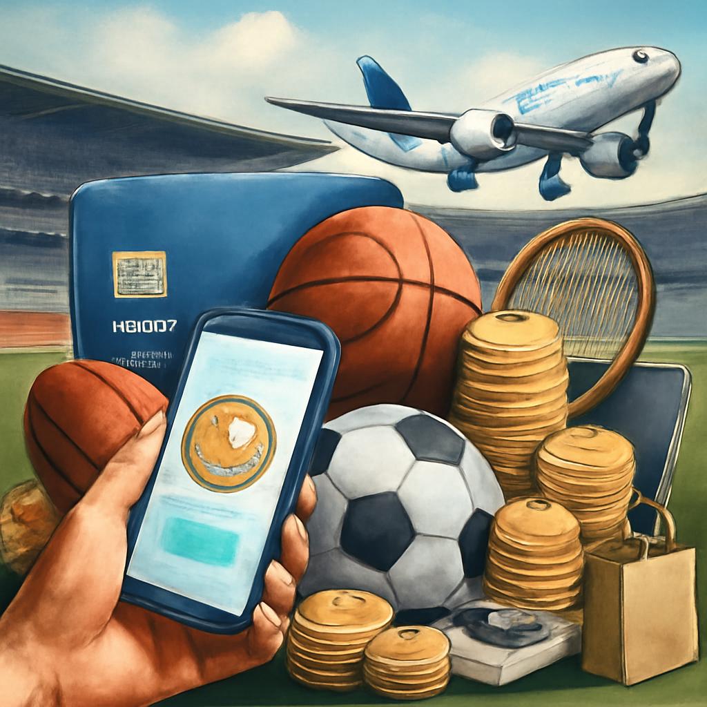 promoção pontos para compras em eventos esportivos