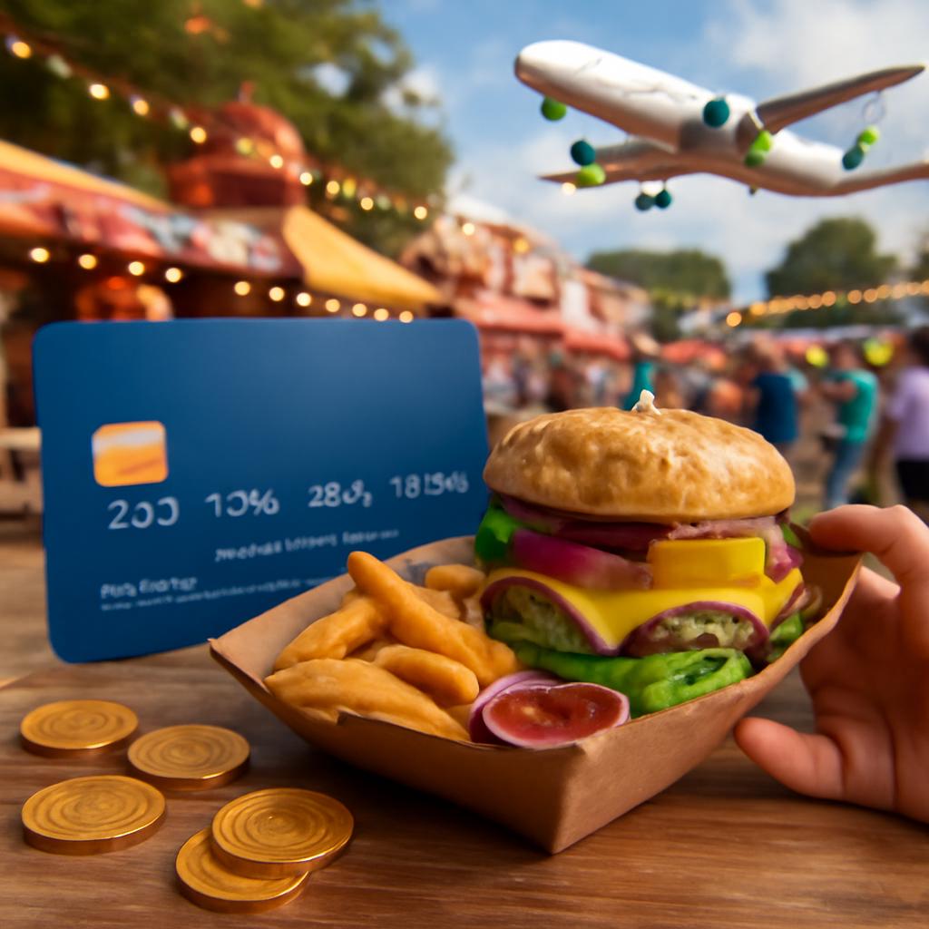 promoção pontos para compras em festivais gastronômicos