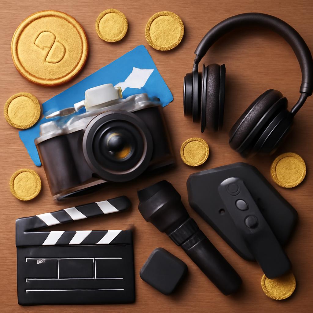 promoção pontos para gastos em material audiovisual