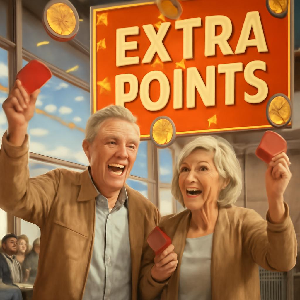 promoção pontuação extra para clientes antigos