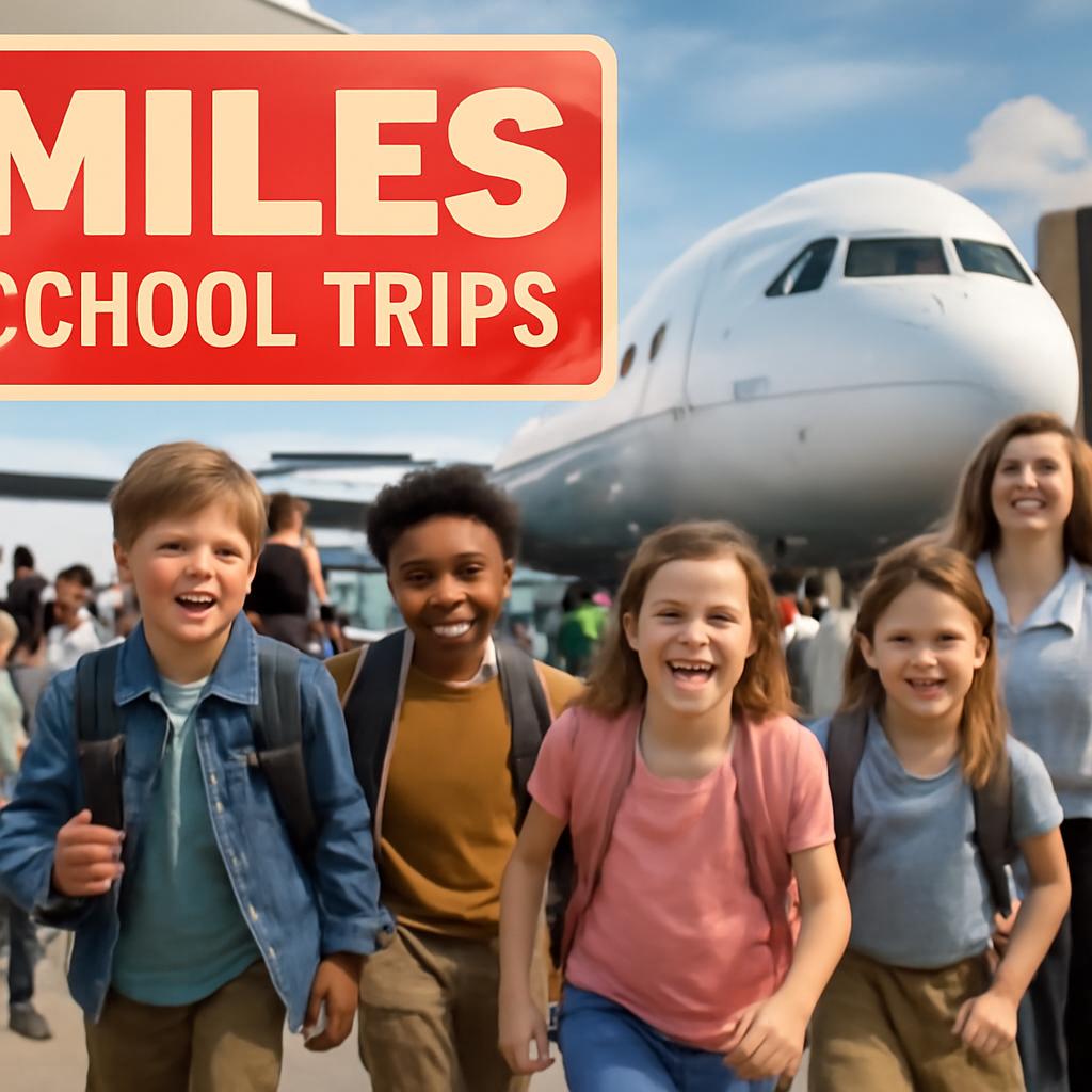 promoções milhas para excursões escolares