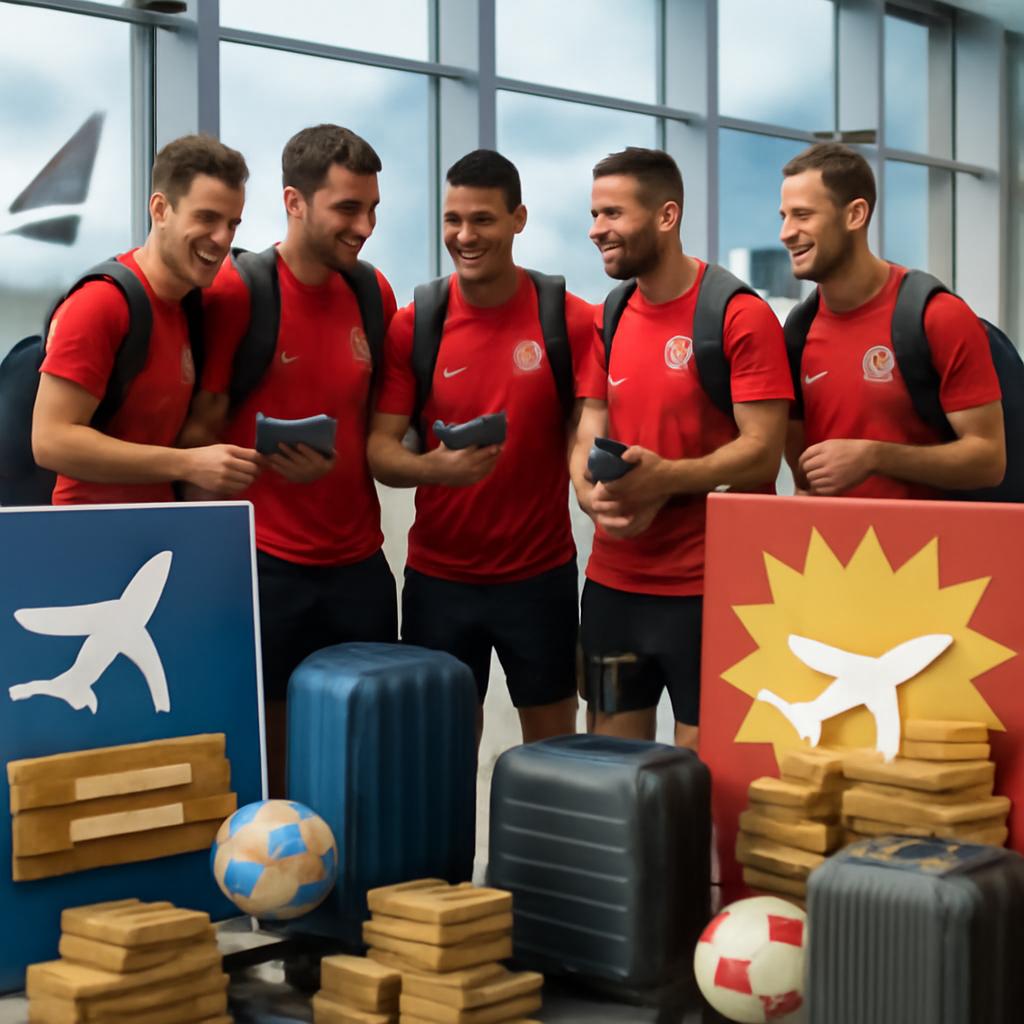 promoções milhas reservas viagens para time esportivo