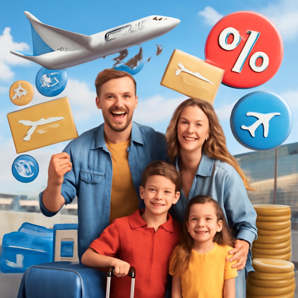 promoções milhas viagens em família