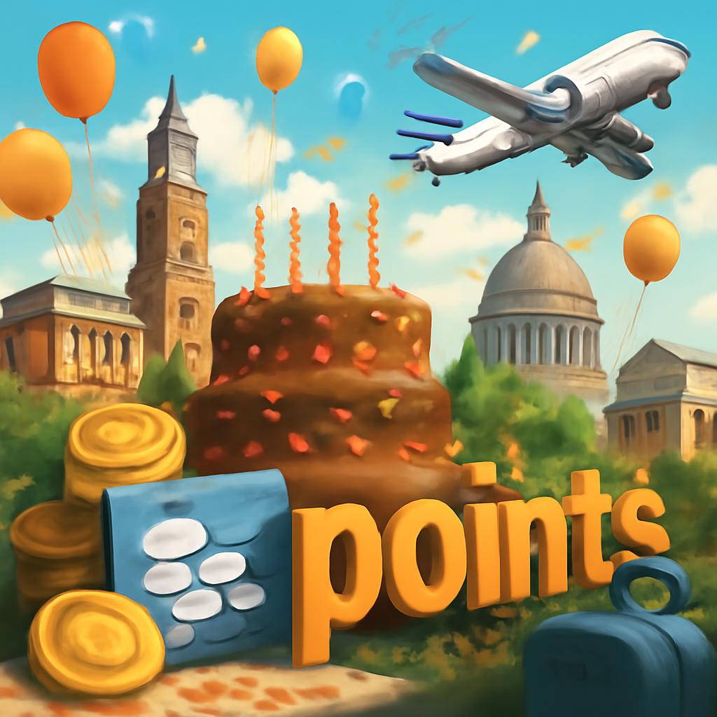promoções pontos em aniversários de cidades