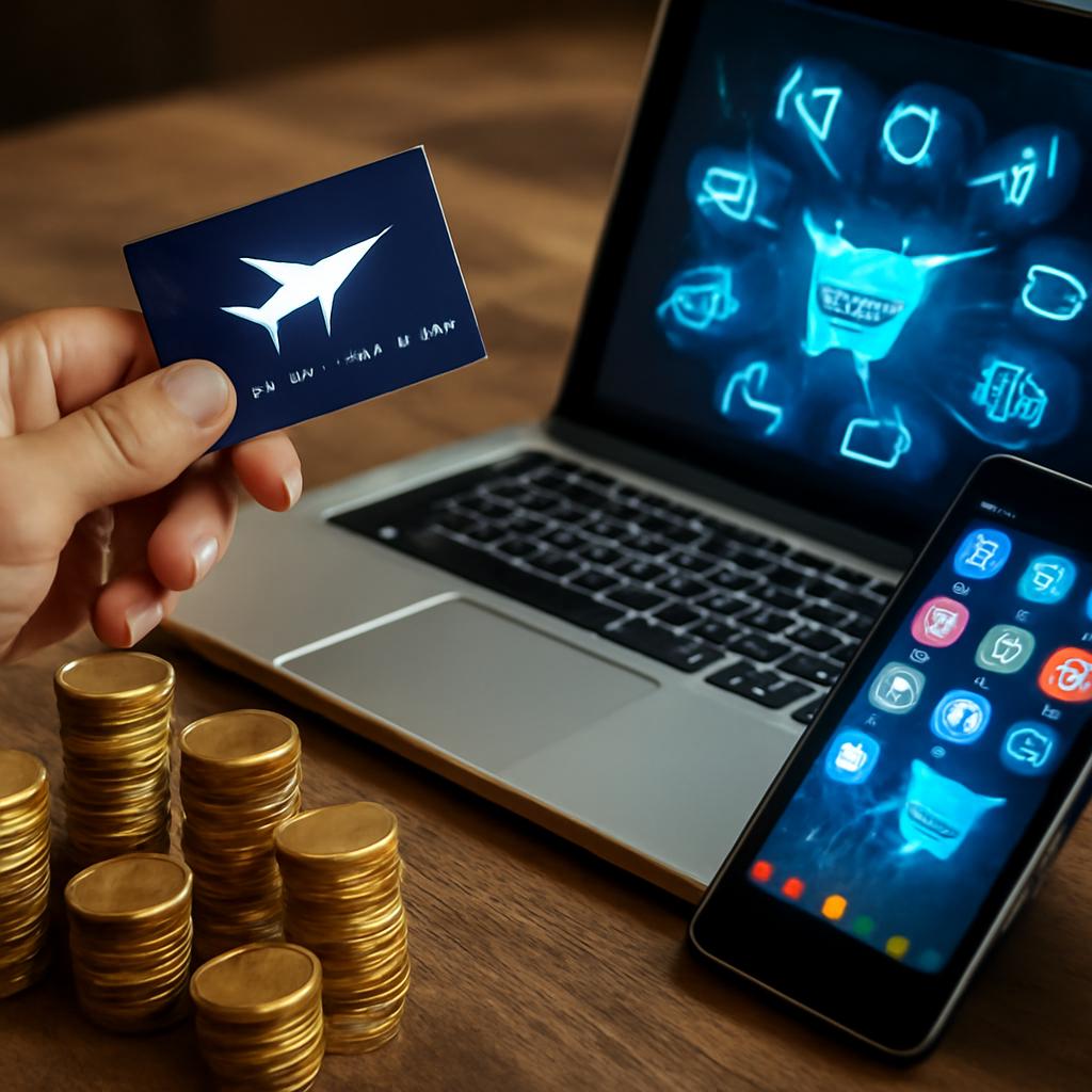 venda de milhas para compra de serviços digitais