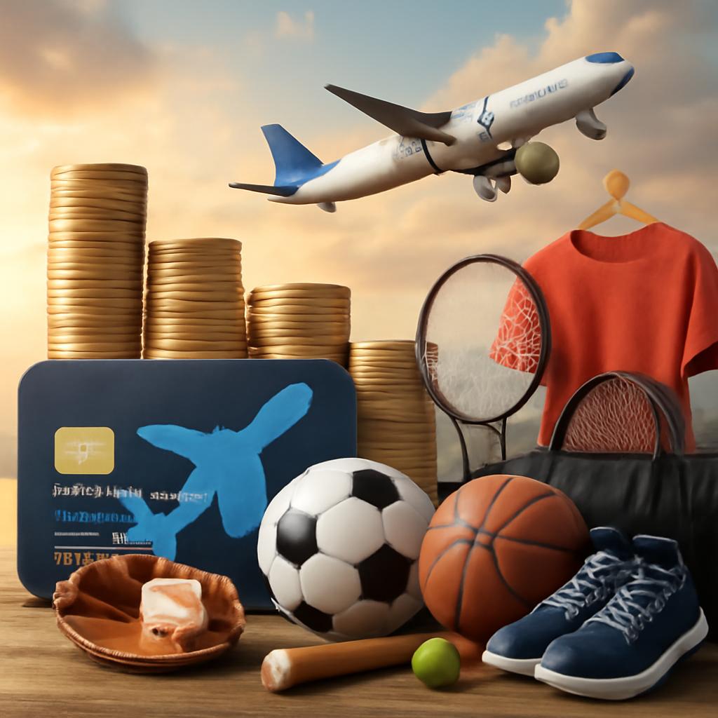 venda de pontos para compra de material esportivo