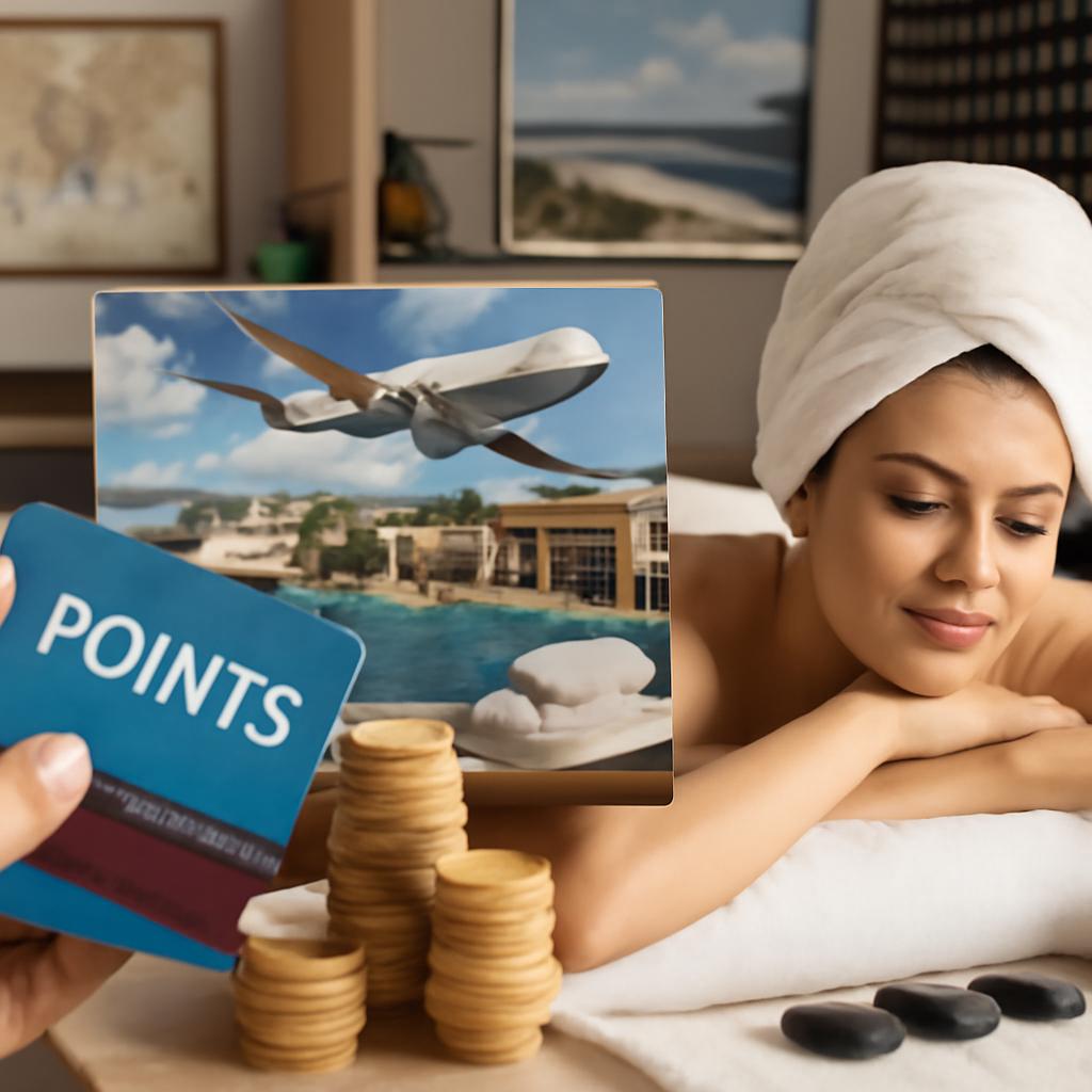 venda de pontos para reservas de spas