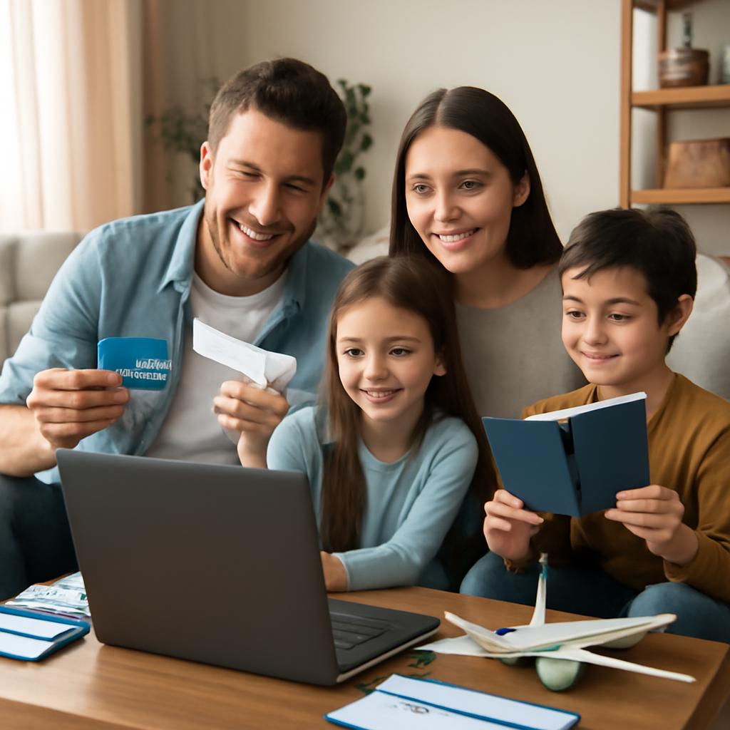 vender milhas para eventos família