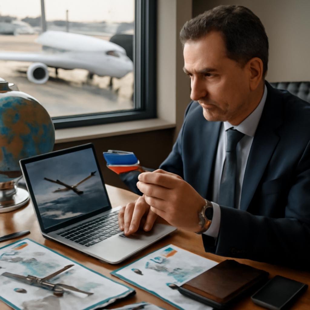 vender milhas para viagens de negócios internacionais