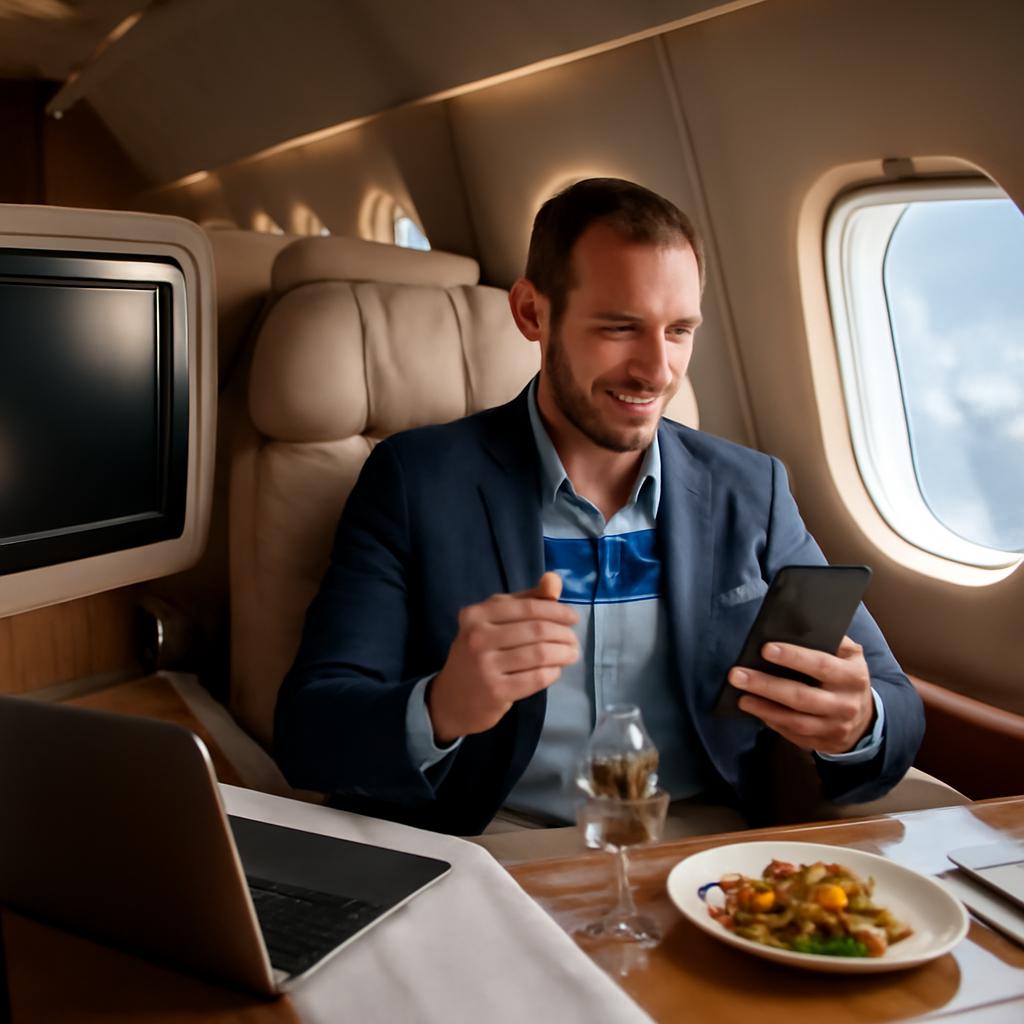 viajar de primeira classe com milhas